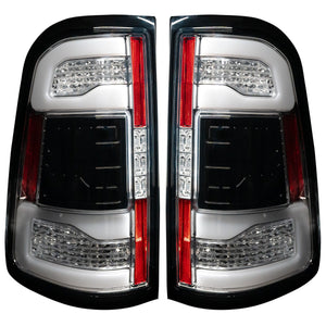 2019-2024 Ram 1500 TRX Smoked Scanning LED Tail Lights