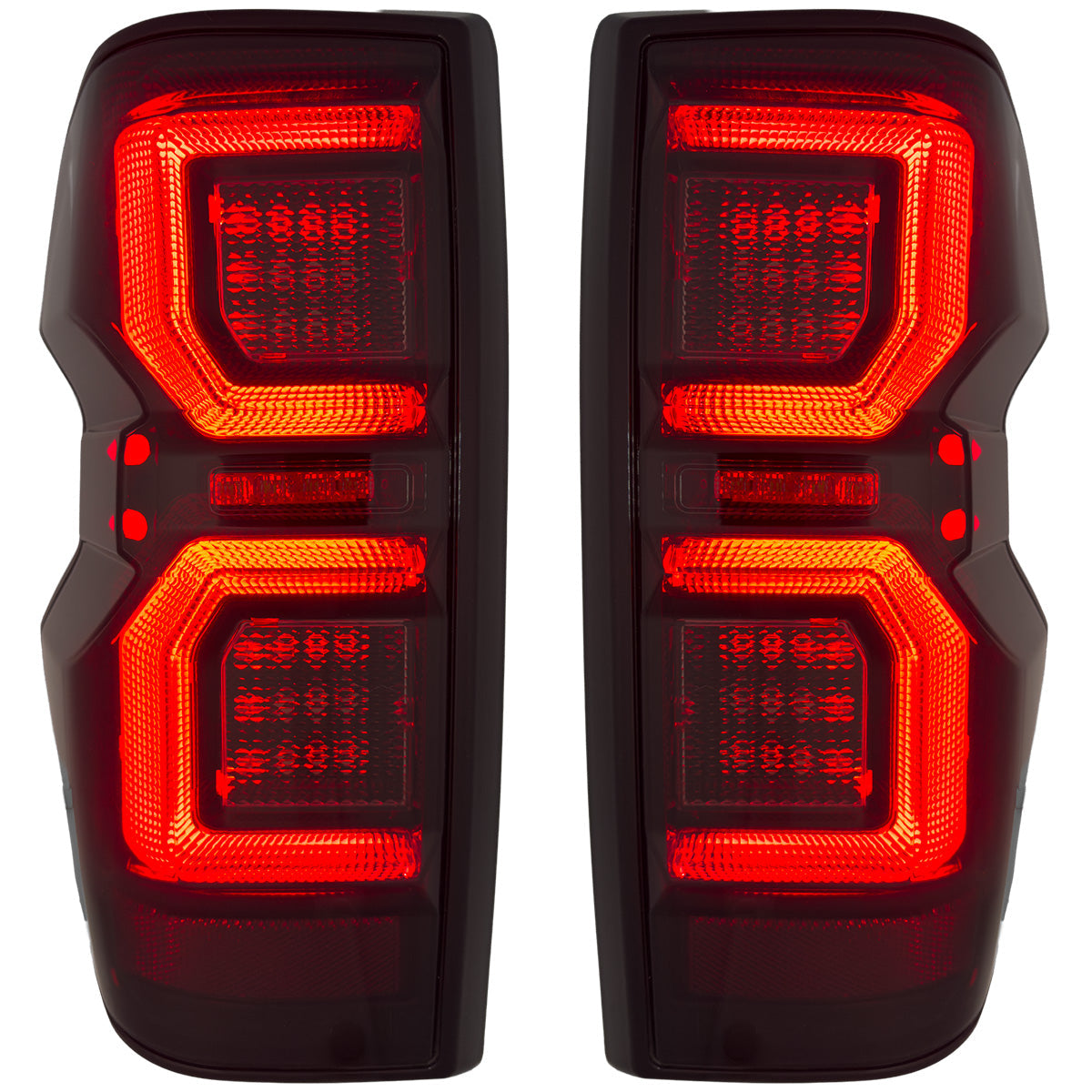 2023-2026 Chevy Colorado Smoked Scanning LED Tail Lights