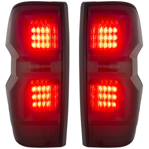 2023-2026 Chevy Colorado Smoked Scanning LED Tail Lights