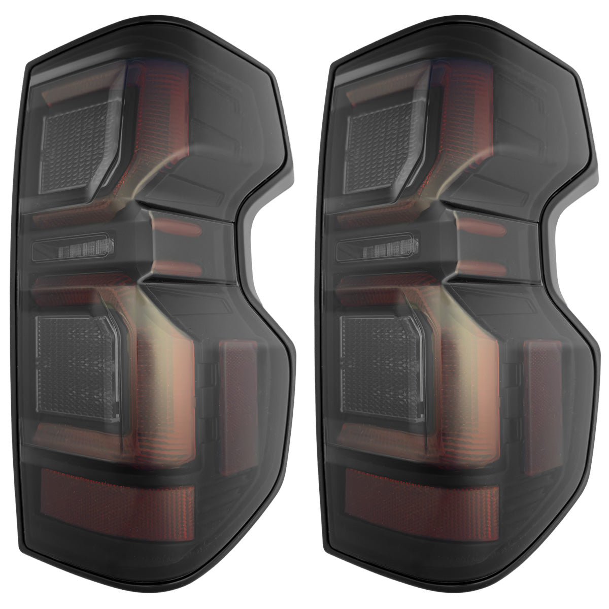 2023-2026 Chevy Colorado Smoked Scanning LED Tail Lights