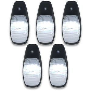 19+ Ram HD 2500 3500 2WAY Smoked White Amber LED Roof Cab Lights