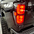 2019-2026 GMC Sierra Smoked Scanning LED Tail Lights - AutoLEDTech.com