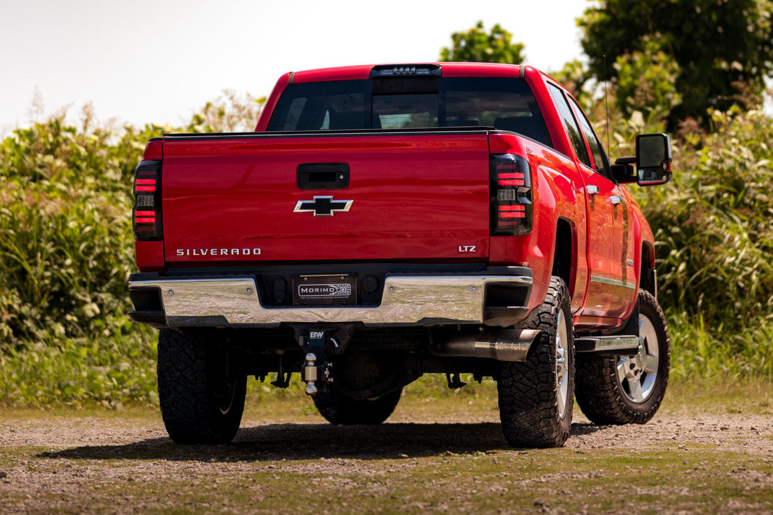 2014-2019 Chevrolet Silverado Red or Smoked LED Tail Lights - Fits all models