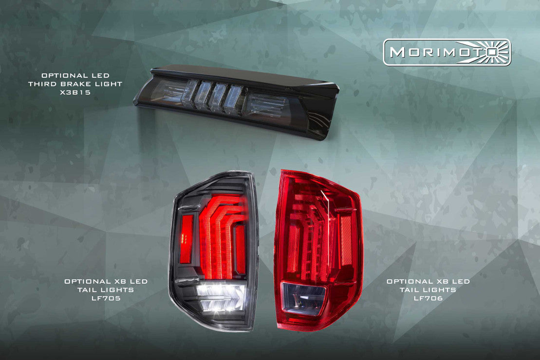2014-2021 Toyota Tundra LED DRL Projector Replacement Headlights - Fits All Models