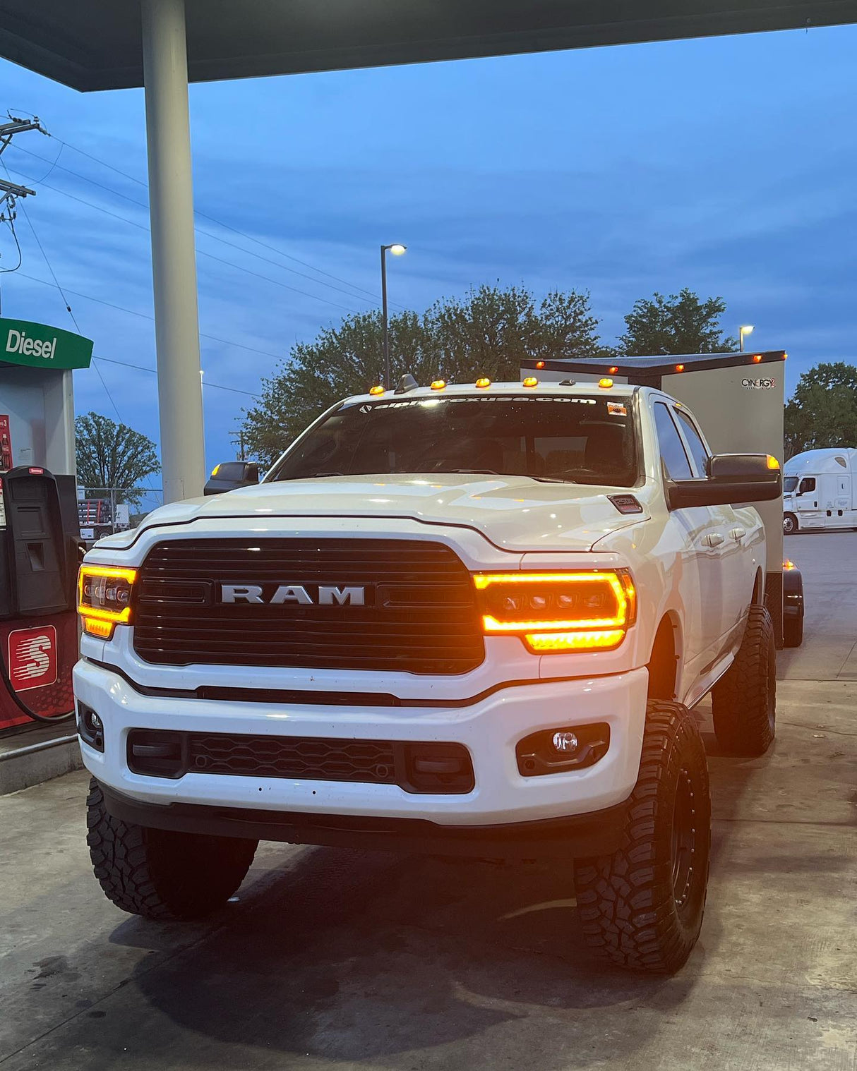 2019-2024 Ram HD NOVA-Series Quad LED Projector Headlights