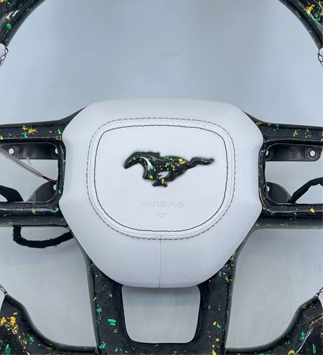 2024-2026+ Ford Mustang S650 Custom Airbag Cover - AutoLEDTech.com