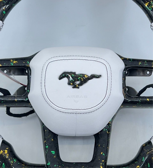 2024-2026+ Ford Mustang S650 Custom Airbag Cover - AutoLEDTech.com
