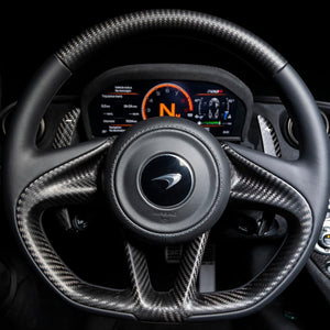 Mclaren 720S 765LT Custom Carbon Fiber Steering Wheel