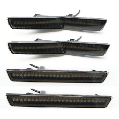 Dodge Challenger Widebody Flow Series side markers lighting effects