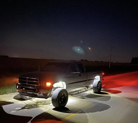 30W RGBW LED Rock Lights Pod Kit - AutoLEDTech.com