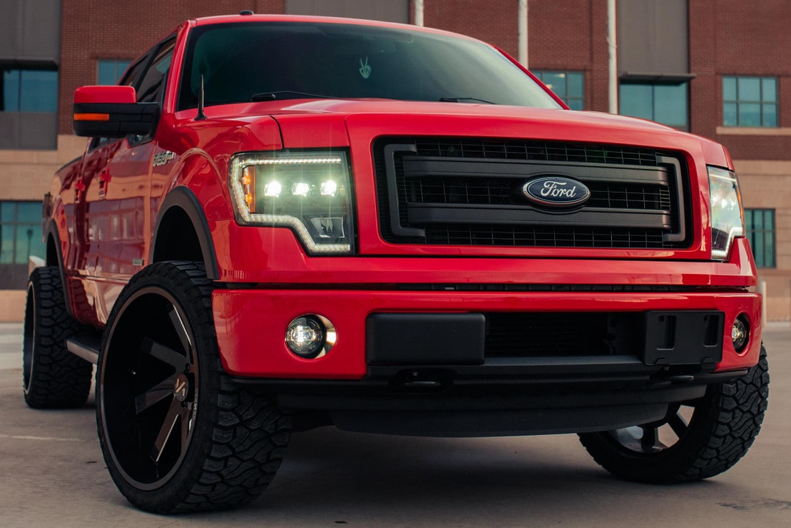 2009-2014 Ford F150 & Raptor LED DRL Projector Headlights