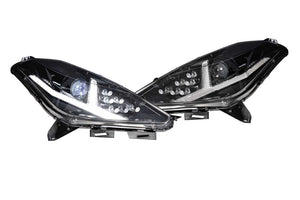 2014-2019 Chevrolet C7 Corvette XB LED DRL Headlights - Aventador Style