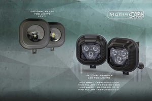 2011-2016 Ford Super Duty F250 White Amber XB LED DRL Projector Headlights