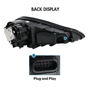 2007-2010 Porsche Cayenne 957 Matrix LED DRL Projector Headlights