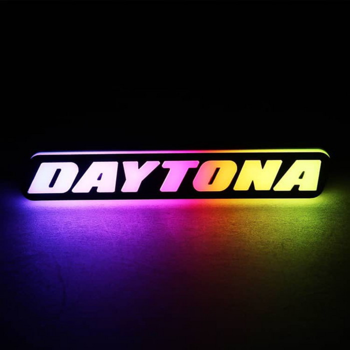 2005-2023 Dodge Charger DAYTONA RGB Flow Series LED Badge Emblem Logo