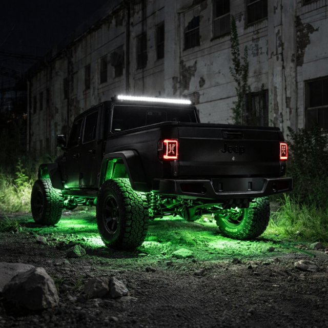 Hyper Pro MAX 104W RGBW LED Rock Lights Pod Kit (9100 Lm) - AutoLEDTech.com