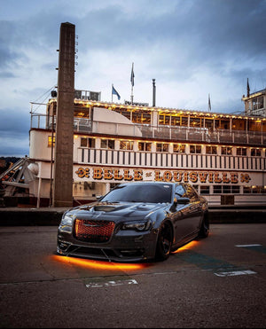 4-Piece Aluminum-Cased LED RGBW Flow Series Underbody Lights Kit - AutoLEDTech.com