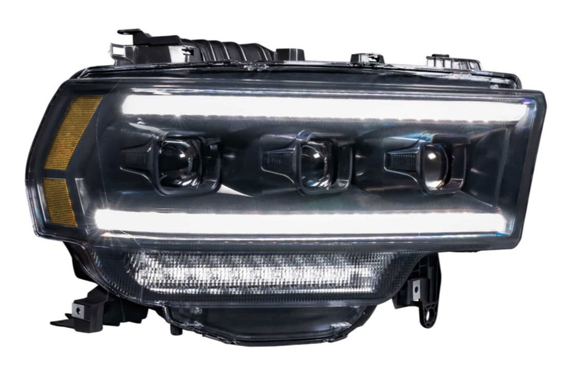 2019-2024 Ram HD 2500 LED DRL Projector Replacement Headlights