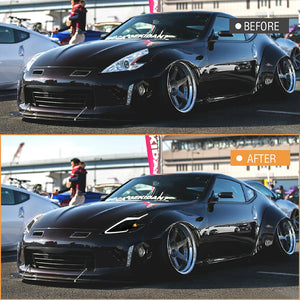 2009-2020 Nissan 370Z Z34 Fairlady RGB LED DRL Headlights - AutoLEDTech.com