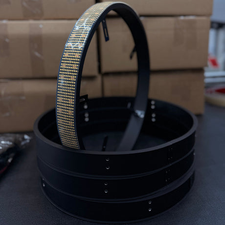 10 Row Pure White Extreme LED Wheel Ring Lights Kit - AutoLEDTech.com