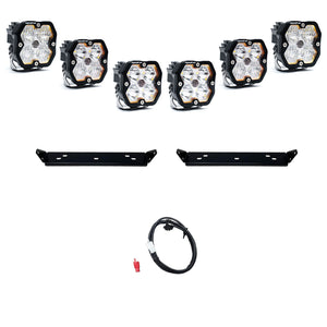 2021-2026+ Ford Raptor Baja Designs Squadron 2.0 Behind-The-Grill Light Kit - AutoLEDTech.com