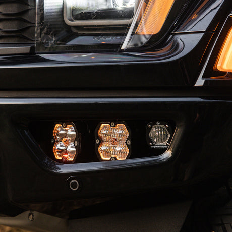 2021-2026+ Ford Raptor Baja Designs Squadron 2.0/S1 Fog Pocket Light Kit - AutoLEDTech.com