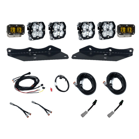 2017-2020 Ford Raptor Baja Designs Squadron 2.0/S2 Fog Light Kit - AutoLEDTech.com
