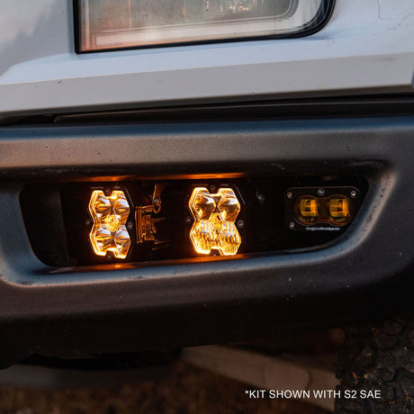 2017-2020 Ford Raptor Baja Designs Squadron 2.0/S2 Fog Light Kit - AutoLEDTech.com