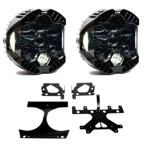 Baja Designs DOT LP6 Road Glide dual headlight kit white DRL