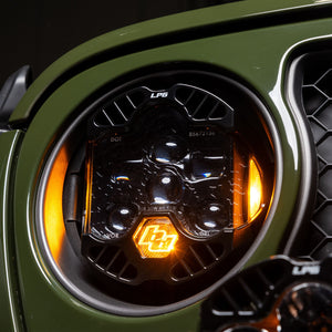 2018-2025 Jeep Wrangler Gladiator JL JT DOT LP6 LED Headlight Kit - Baja Designs