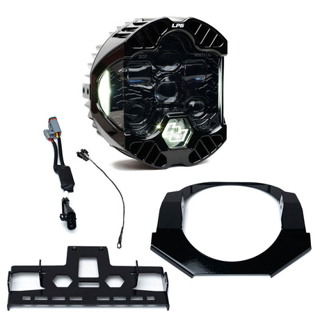 Baja Designs DOT LP6 Street Glide headlight kit contents