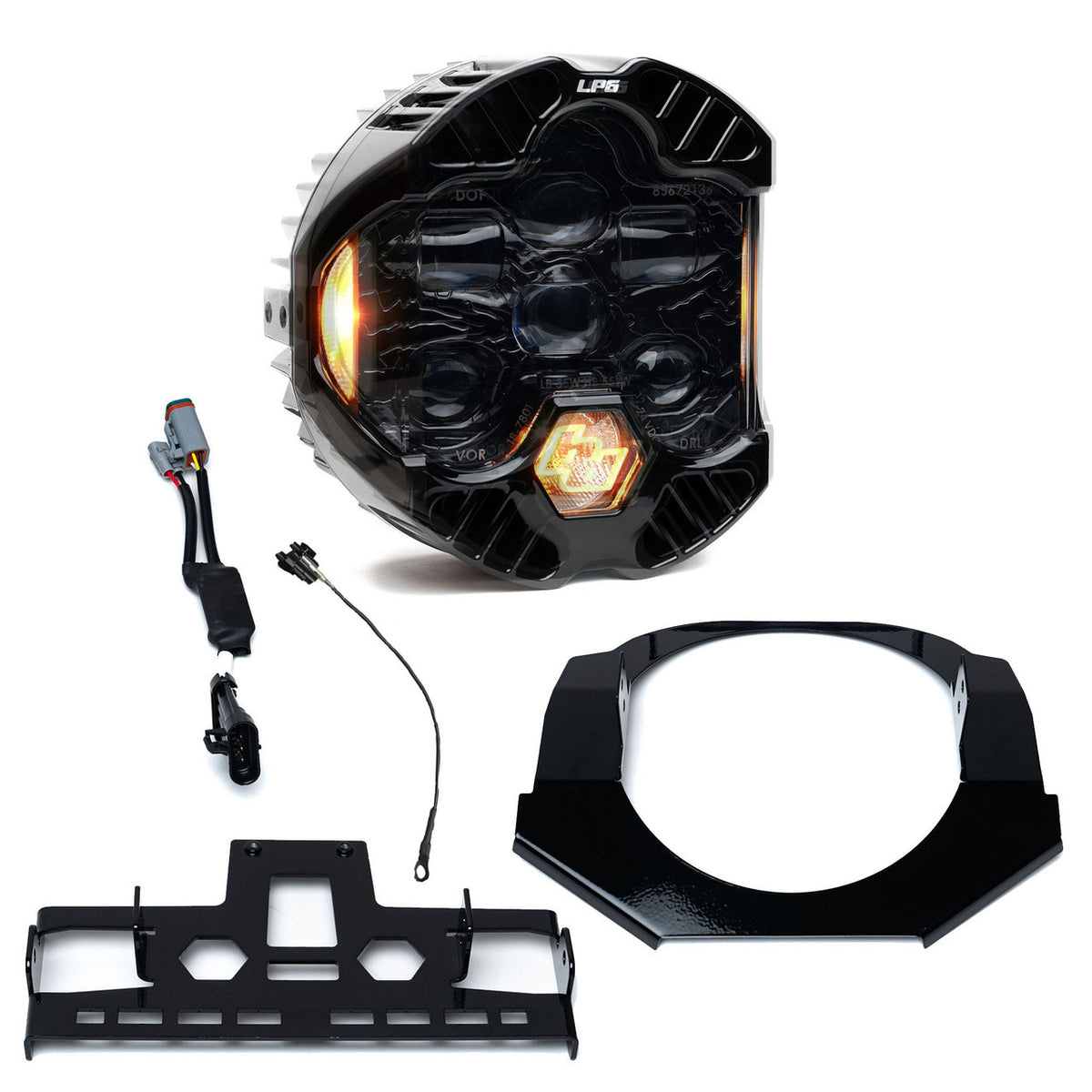 2023-2026 Harley Davidson Street Glide DOT LP6 LED Motorcycle Headlight Kit - Baja Designs