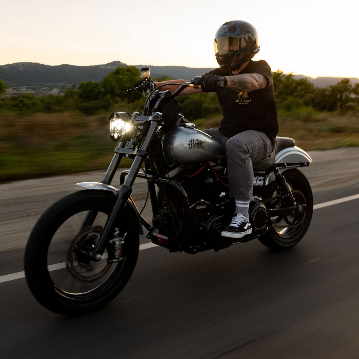 Baja Designs DOT LP6 Dyna/FXR/Softail LED headlight