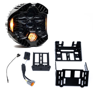 Baja Designs DOT LP6 Harley Softail headlight kit contents