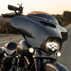Baja Designs DOT LP6 LED Headlight Kit for 1996-2013 Harley Davidson Street Glide/Road King