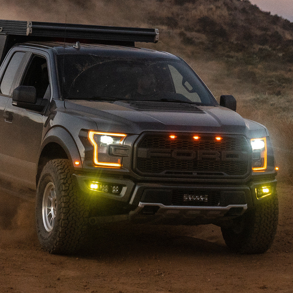 2017-2020 Ford Raptor Baja Designs Squadron/S2 Fog Light Kit - AutoLEDTech.com
