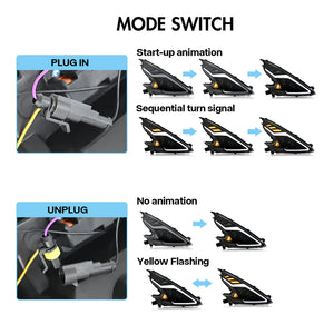 2009-2020 Nissan 370Z Z34 Fairlady RGB LED DRL Headlights - AutoLEDTech.com