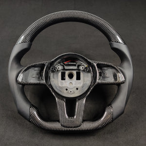 2018+ Mercedes W907/W910 Sprinter Custom Carbon Fiber Steering Wheel - AutoLEDTech.com