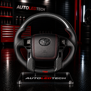 2010-2024 Toyota Tacoma 4Runner Tundra Custom Carbon Fiber Steering Wheel