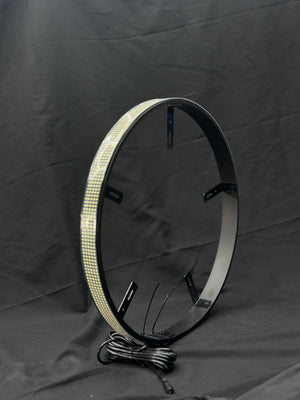 5 ROW Pure White LED Wheel Ring Lights Kit - AutoLEDTech.com