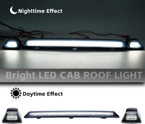 2020-2026+ GMC Chevy HD Smoked White Amber LED Roof Cab Lights