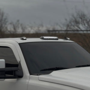 2000-2006 GMC Chevy HD Smoked White Amber LED Roof Cab Lights - AutoLEDTech.com