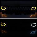 2015-2023 Dodge Charger Switchback White/Amber LED SRT Style Snorkel Grill Assembly