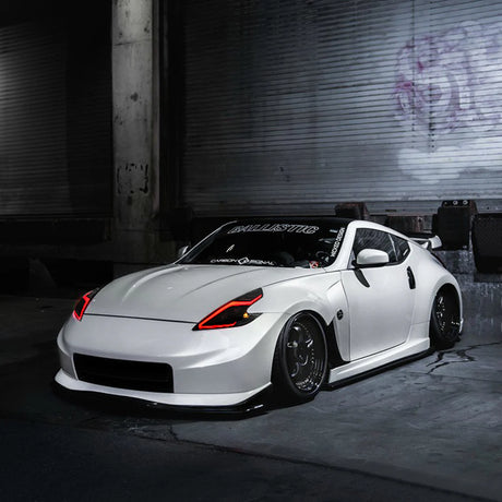 2009-2020 Nissan 370Z Z34 Fairlady RGB LED DRL Headlights - AutoLEDTech.com