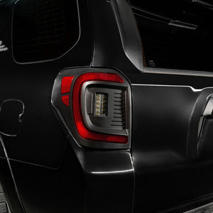 2014-2024 Toyota 4Runner Red Smoked LED Flush Mount Tail Lights