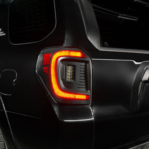 2014-2024 Toyota 4Runner Red Smoked LED Flush Mount Tail Lights