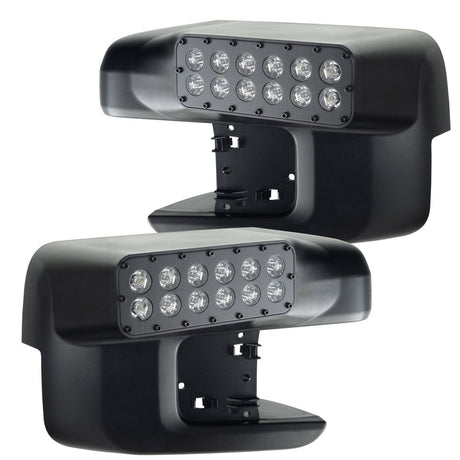 2021-2026 Ford F150 & Raptor LED Off-Road Side Mirror Ditch Lights - AutoLEDTech.com