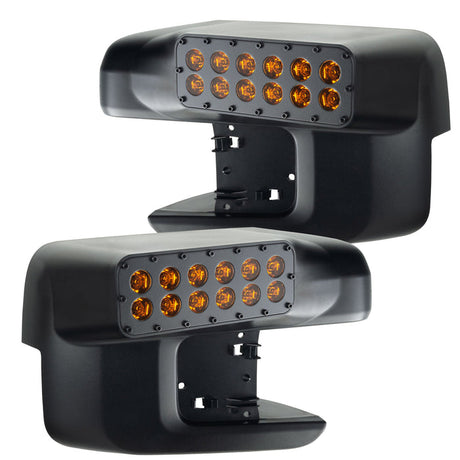 2021-2026 Ford F150 & Raptor LED Off-Road Side Mirror Ditch Lights - AutoLEDTech.com