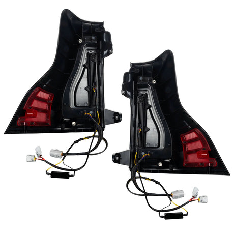 2010-2023 Lexus GX460 Red Smoked LED Flush Mount Tail Lights - AutoLEDTech.com
