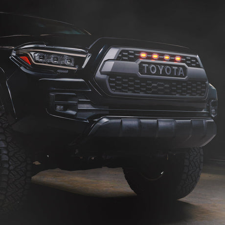 2016-2023 Toyota Tacoma LED Grill Accent Lights Kit - Pre-Runner Style - AutoLEDTech.com